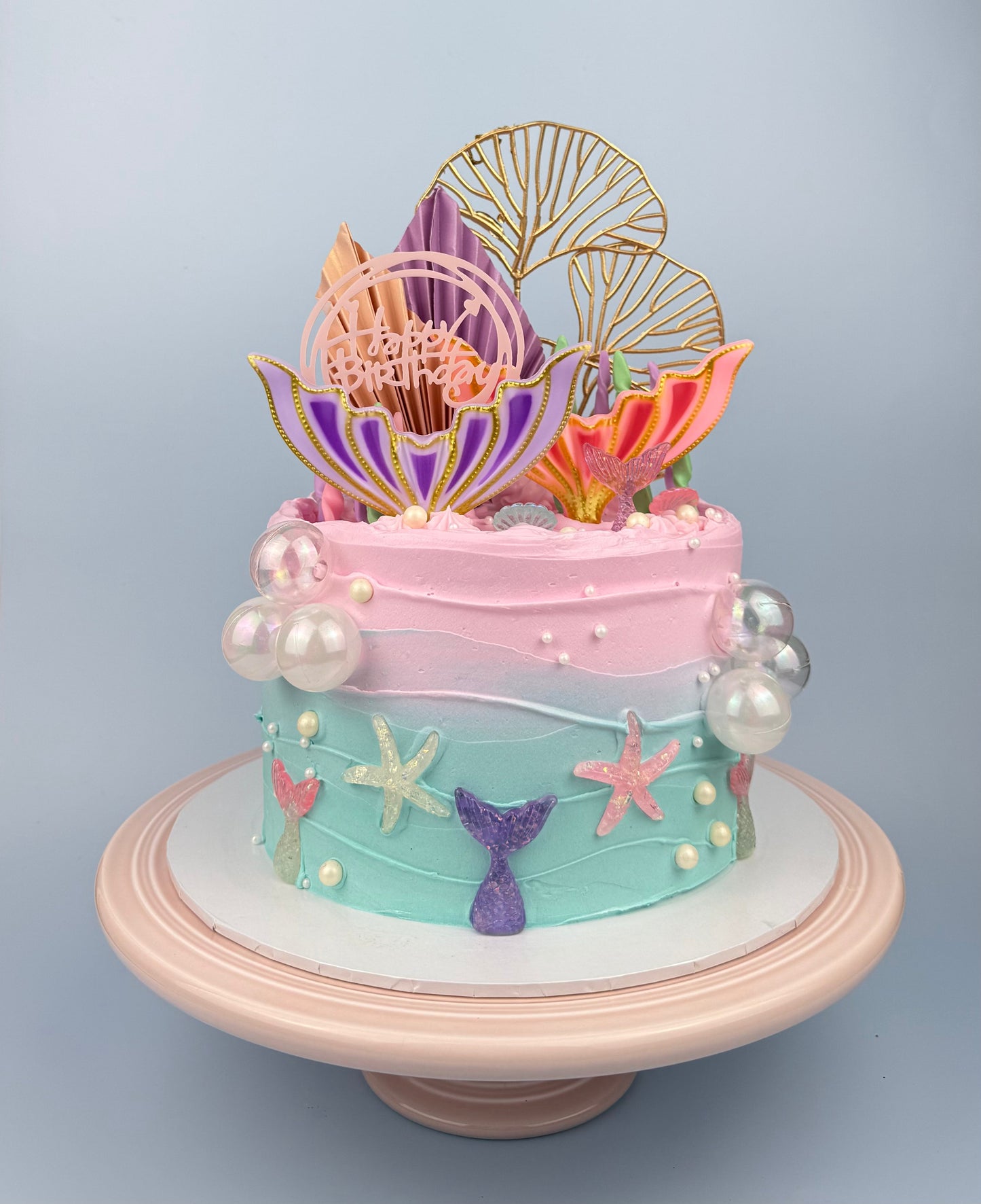 Mermaid Gelato Cake