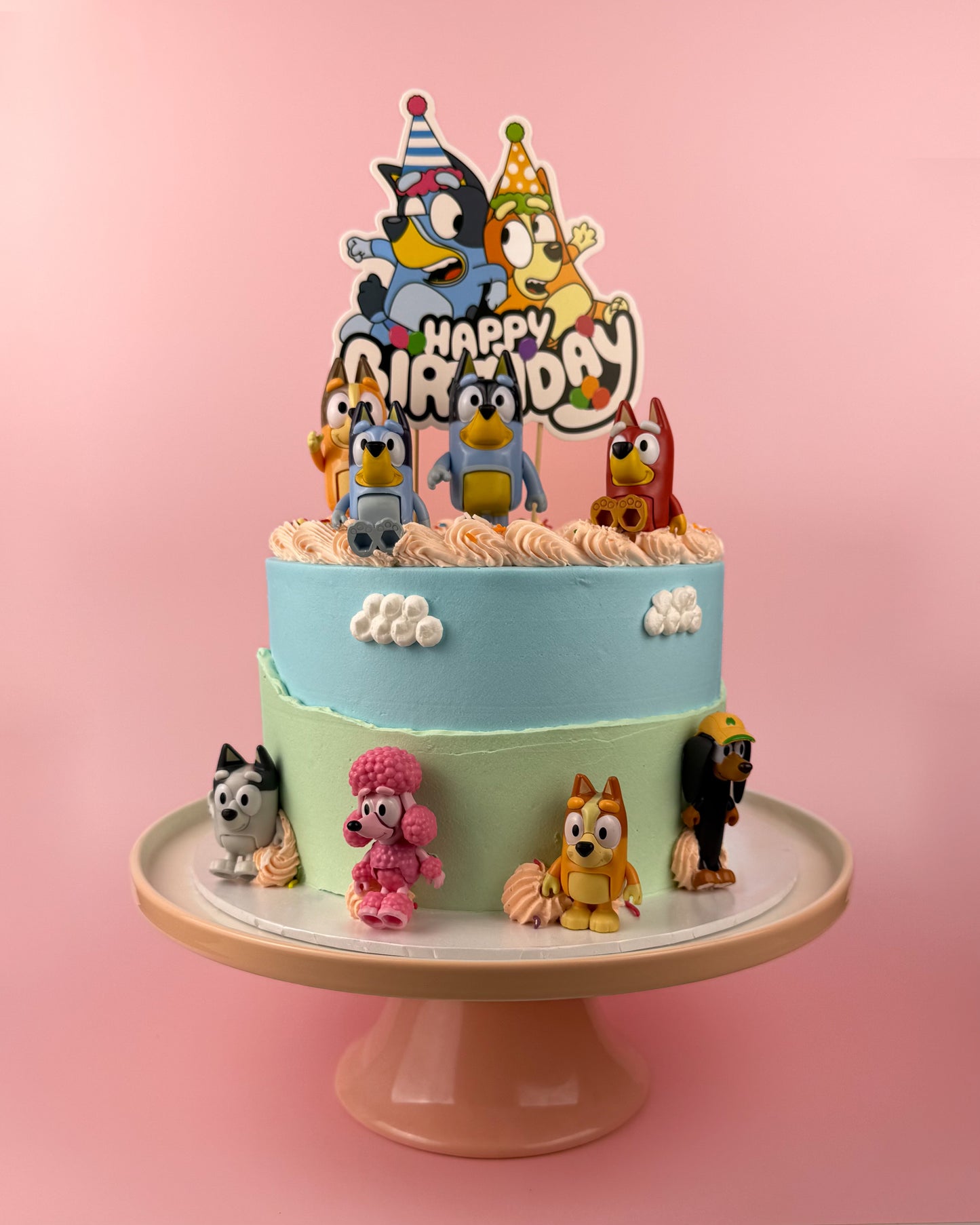 New Bluey Birthday Cake