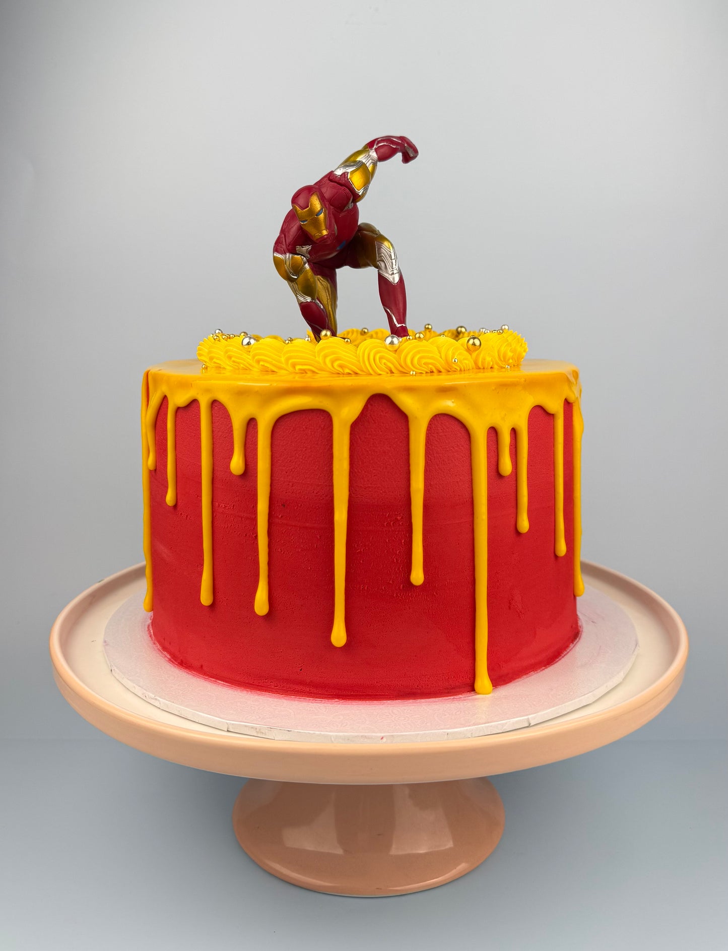 New Iron Man Gelato Cake