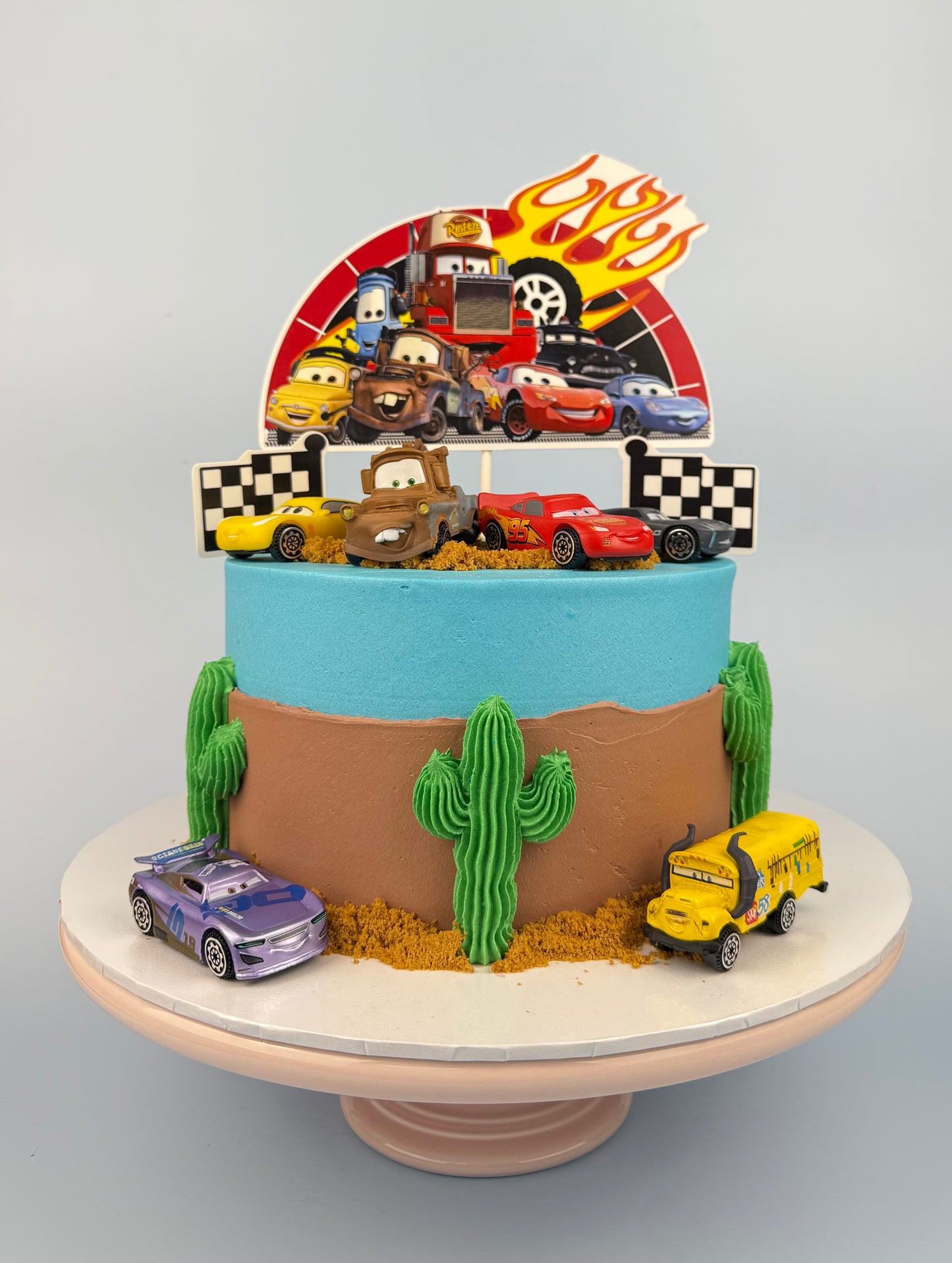 New Cars Gelato Cake