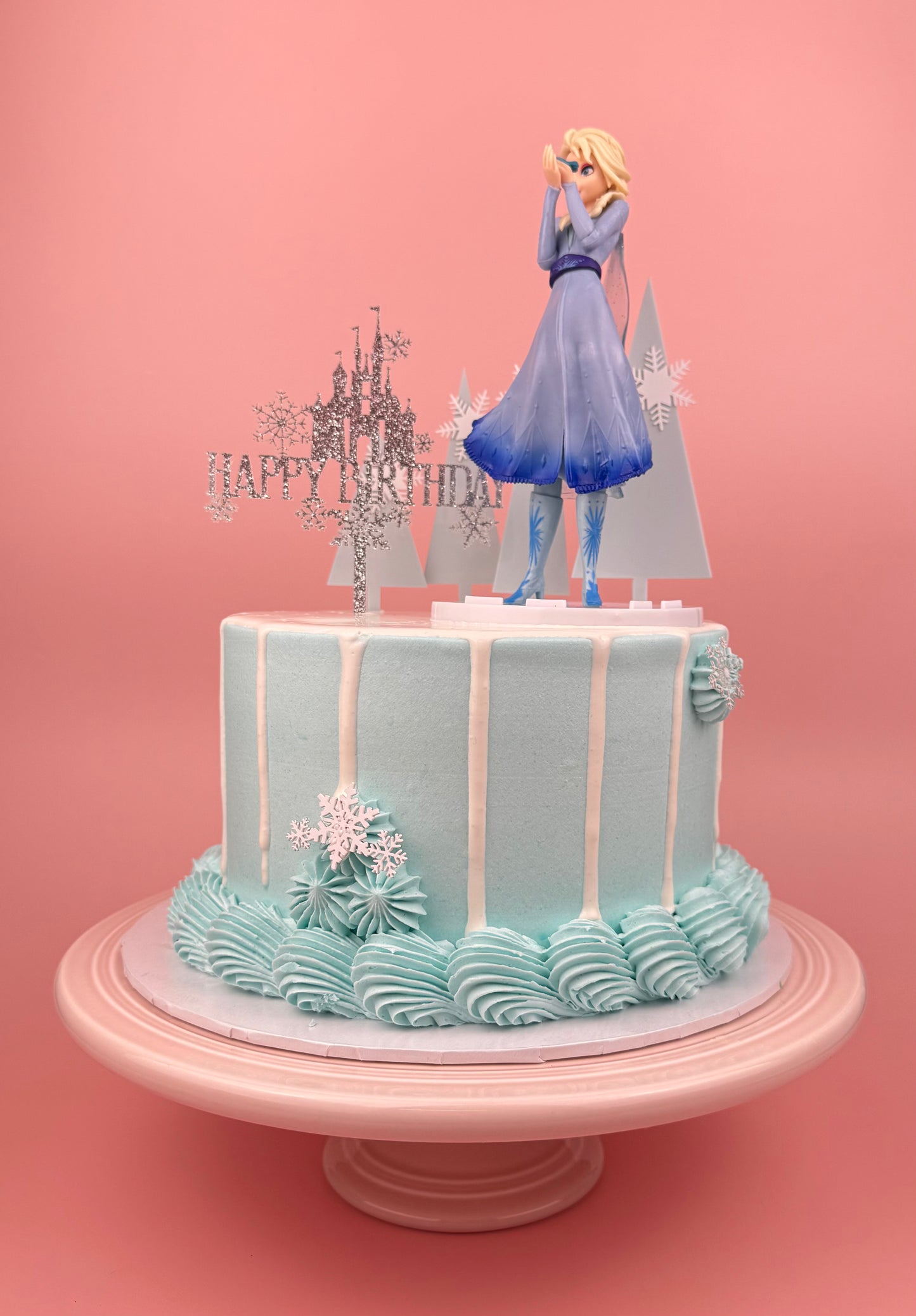 New Elsa Birthday Cake
