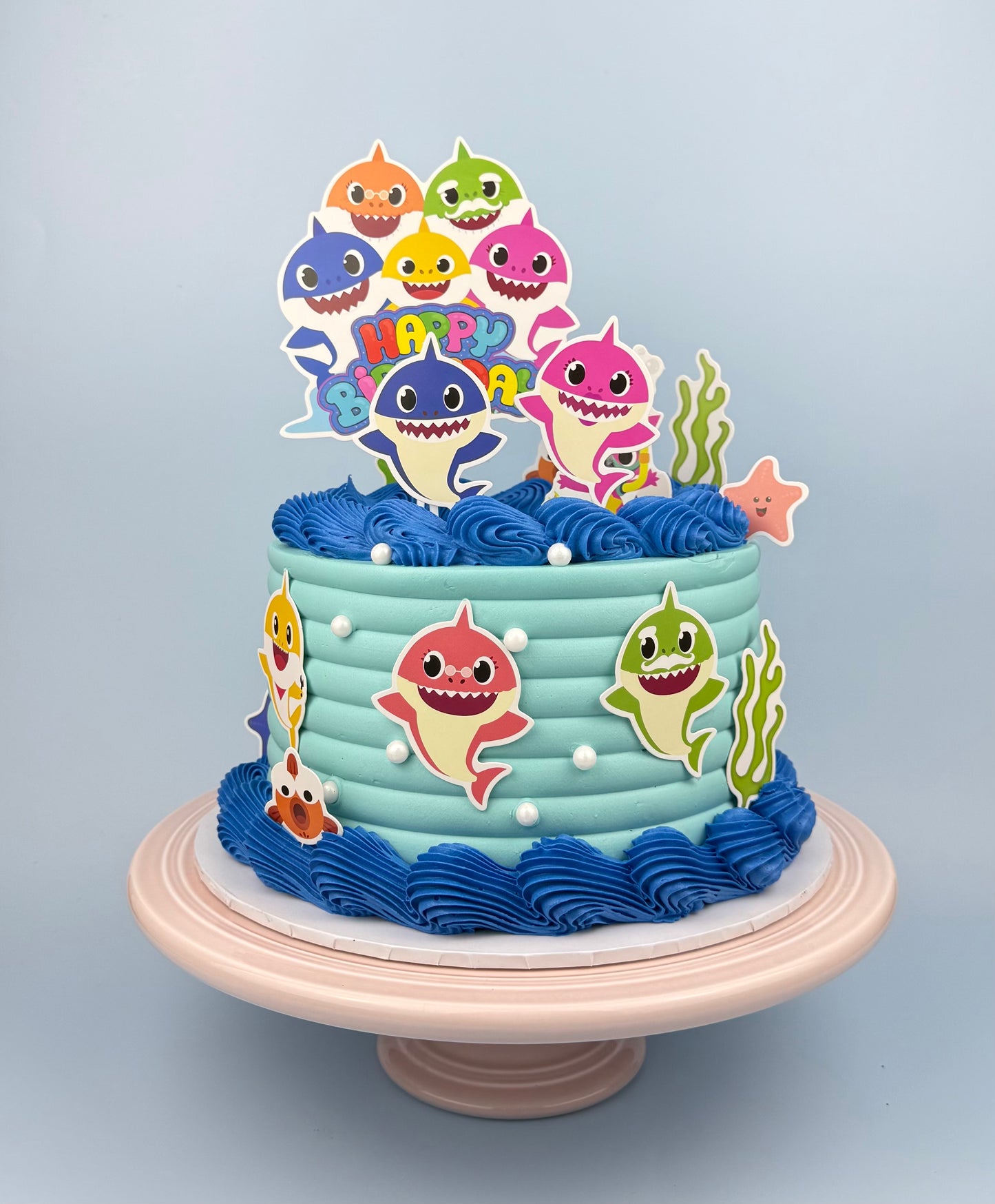 Baby Shark Gelato Cake