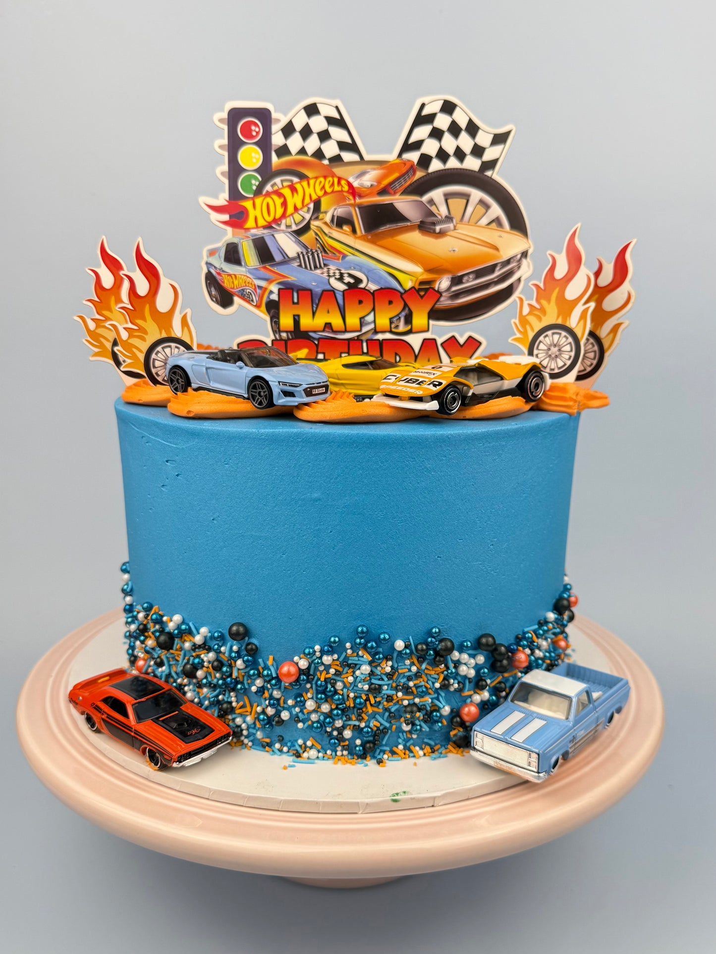 Hot Wheels Gelato Cake