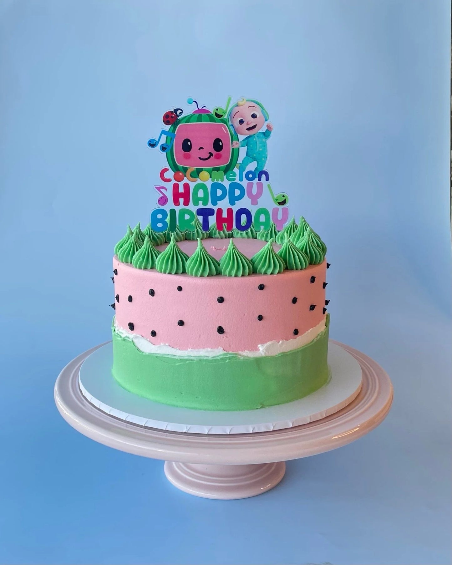 cocomelon gelato cake-bannos cakes-sydney delivery