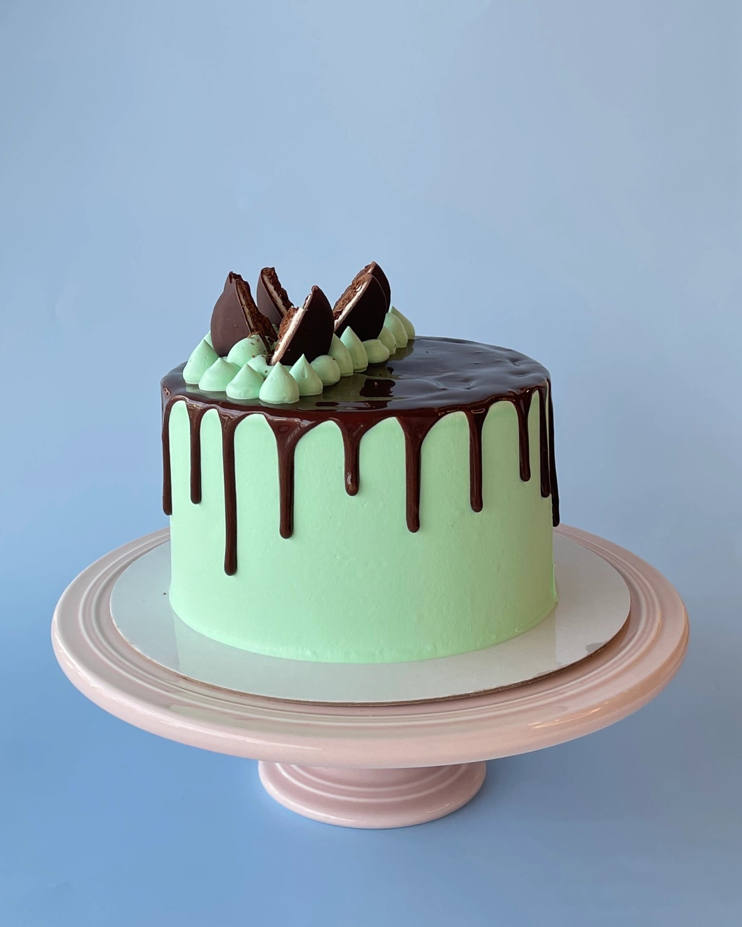 Mint and Chocolate Gelato Cake - bannos cakes-sydney delivery