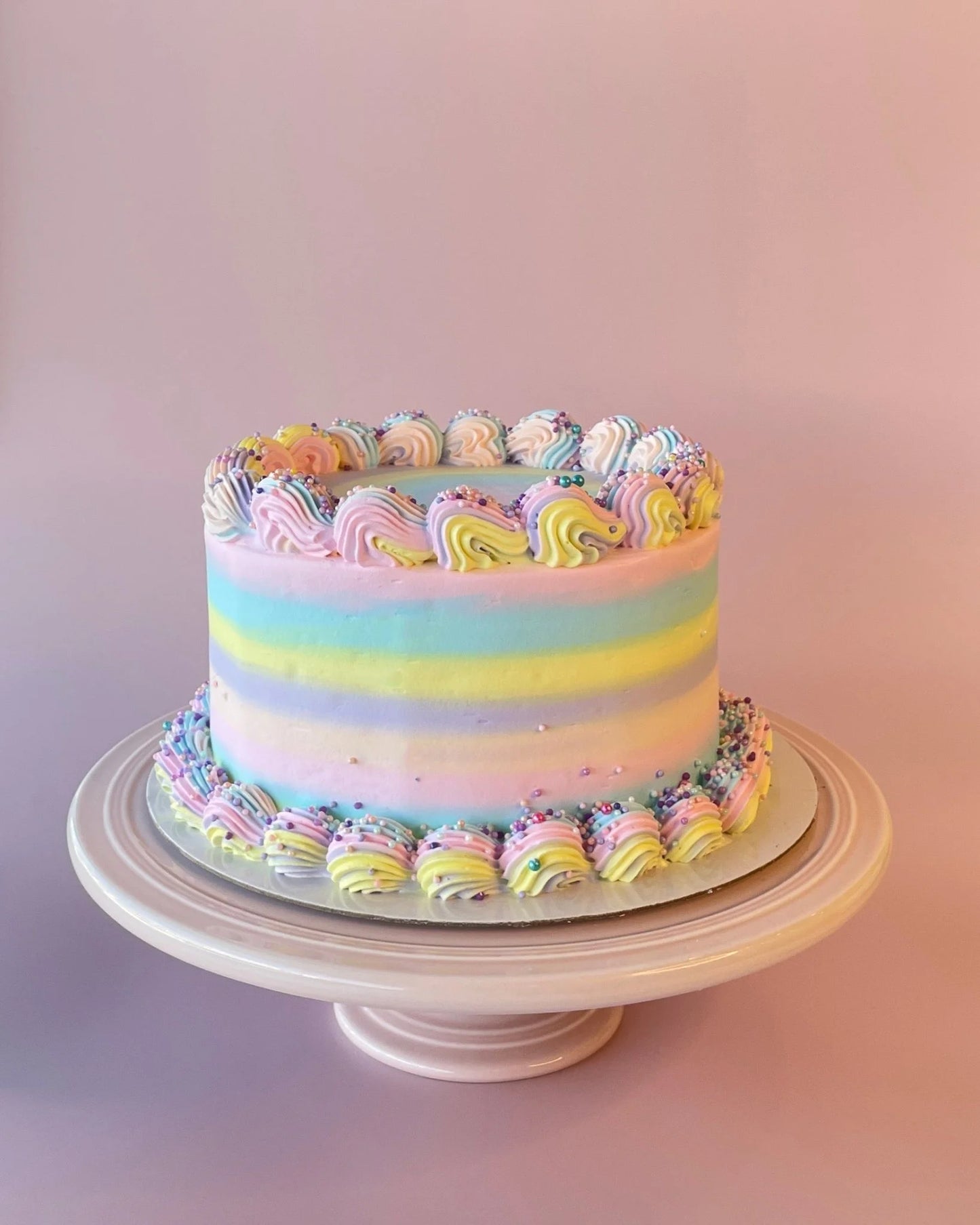 Rainbow Cake-bannos cakes-sydney delivery
