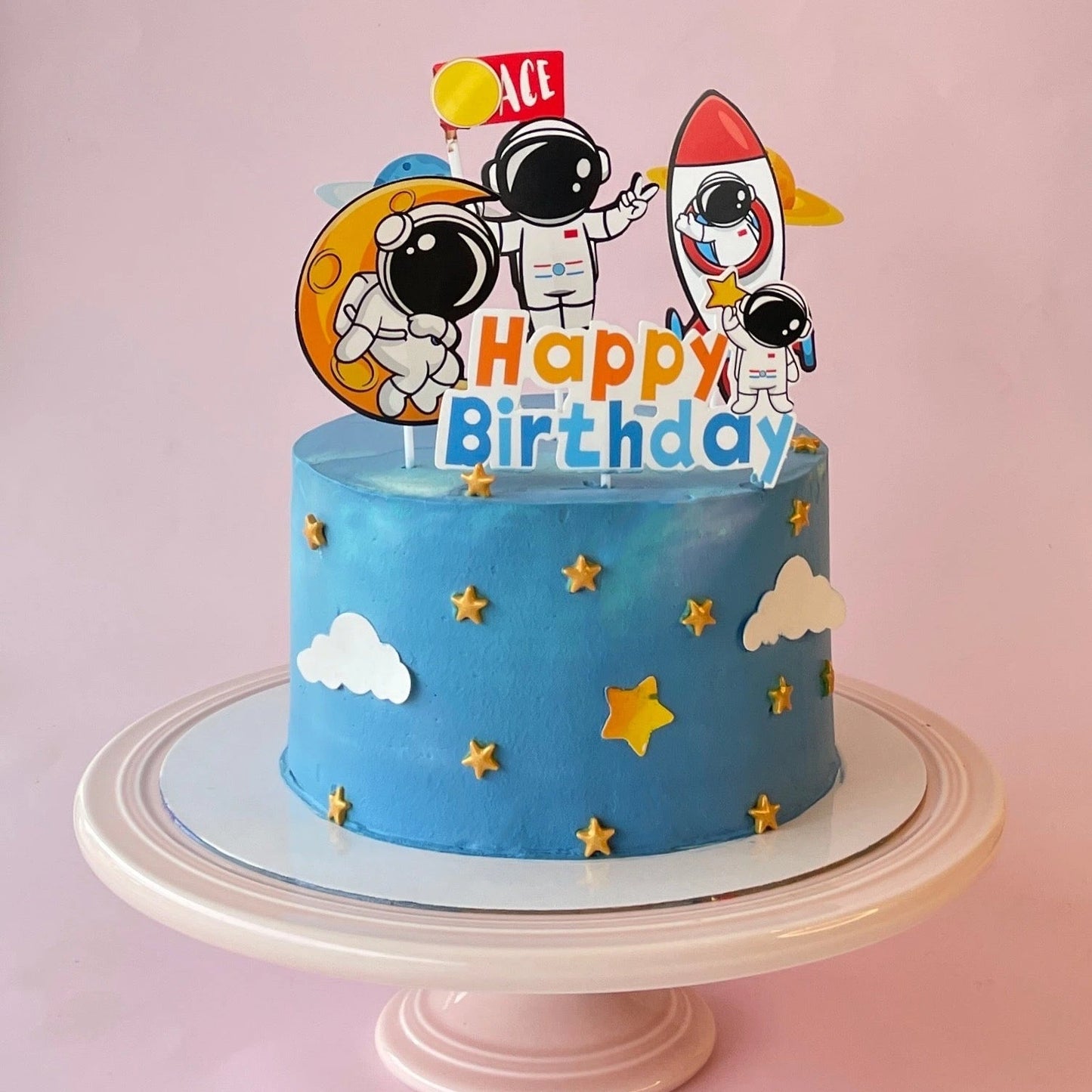 To The Moon Birthday Cake-bannos cakes-sydney delivery