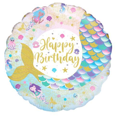 Happy Birthday Mermaid - bannos