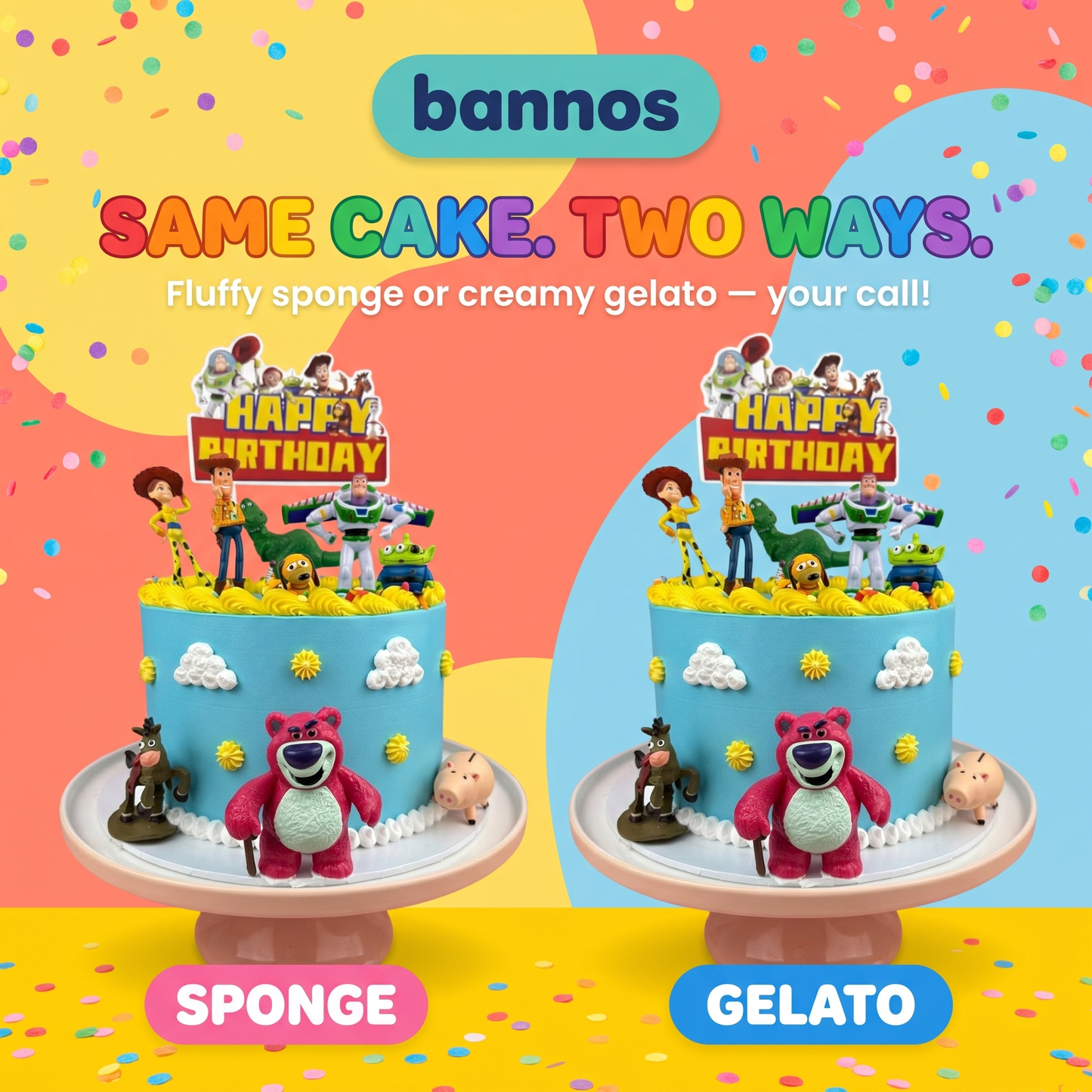Sponge or gelato: which birthday cake should you choose?