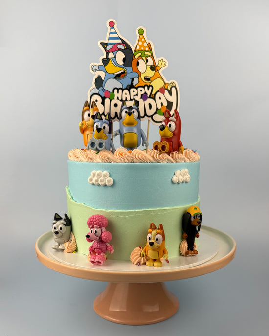 New Bluey Gelato Cake