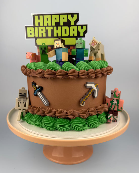 New Minecraft Gelato Cake