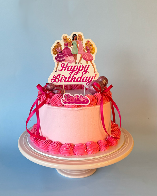 Barbie Gelato cake