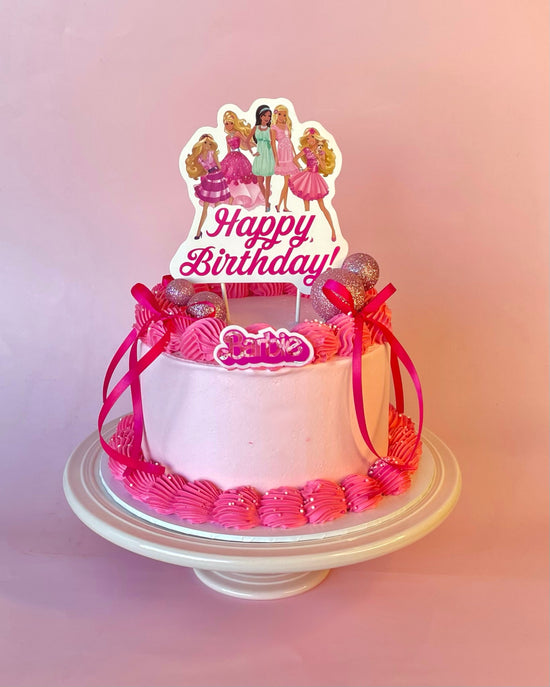 Barbie Birthday Cake