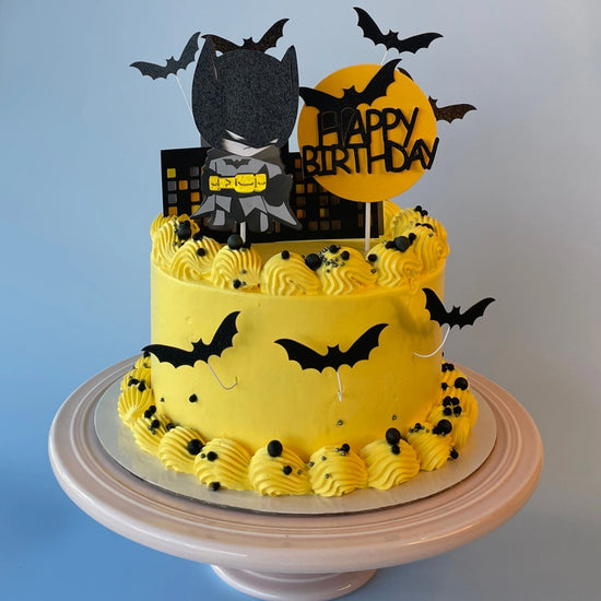 Batman gelato Cake-Bannos cakes-Sydney delivery
