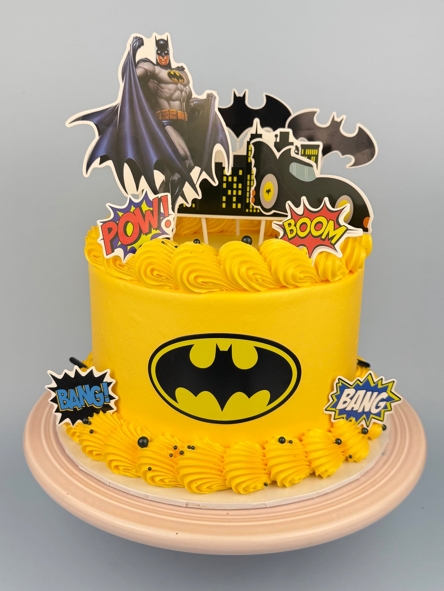 The Dark Hero Gelato Cake