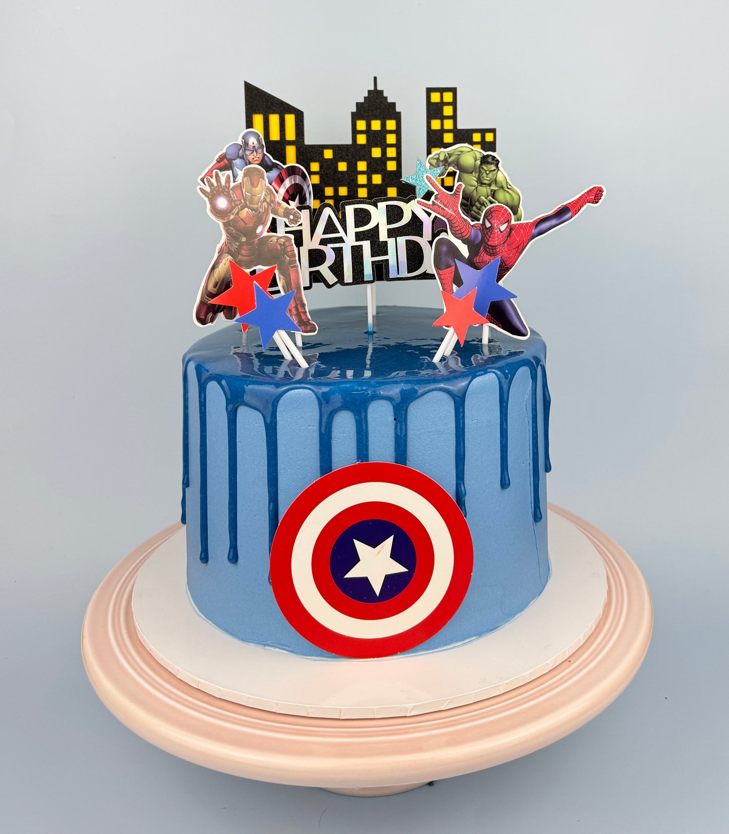 Avengers Gelato Cake