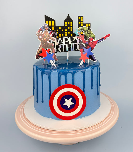 Avengers Gelato Cake