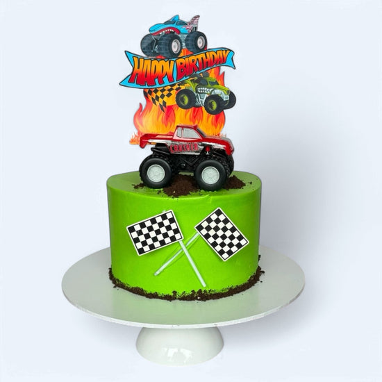 Monster Truck Gelato Cake