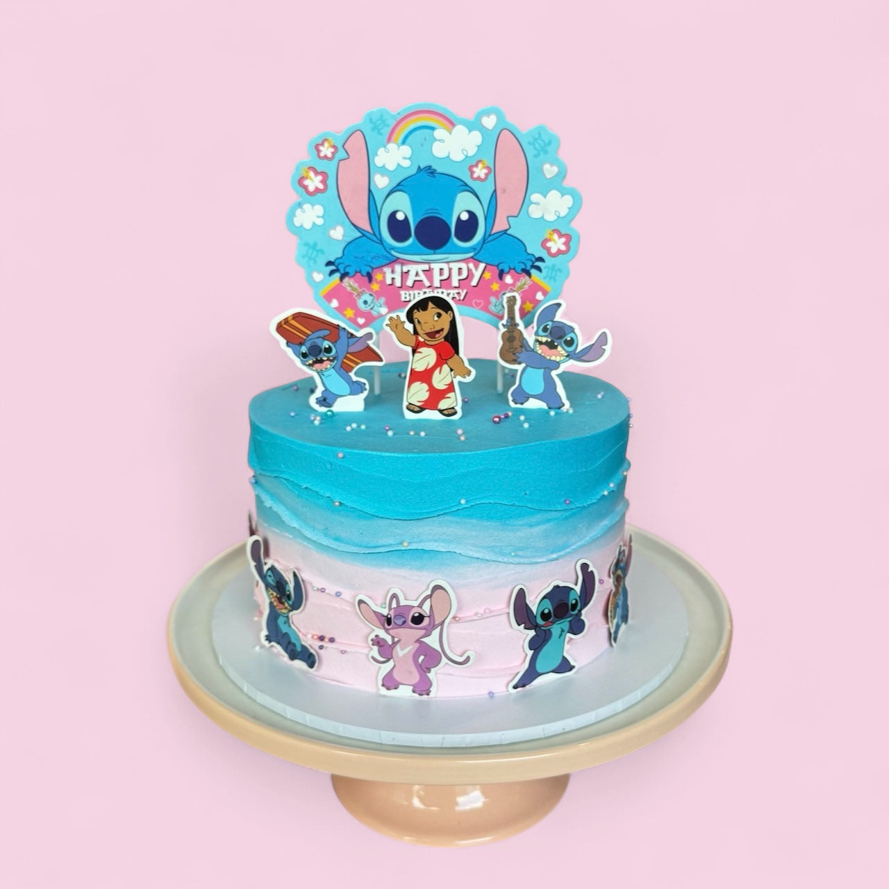 Li & Sti Birthday Cake