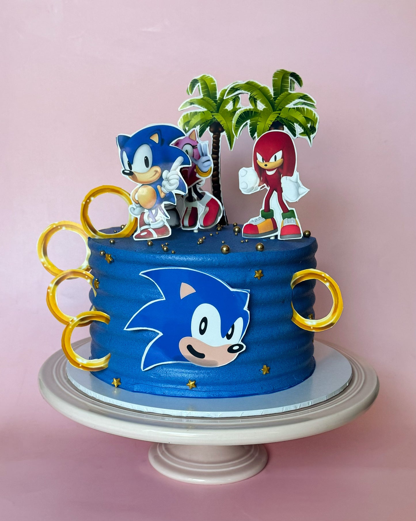 Sonic Birthday Cake