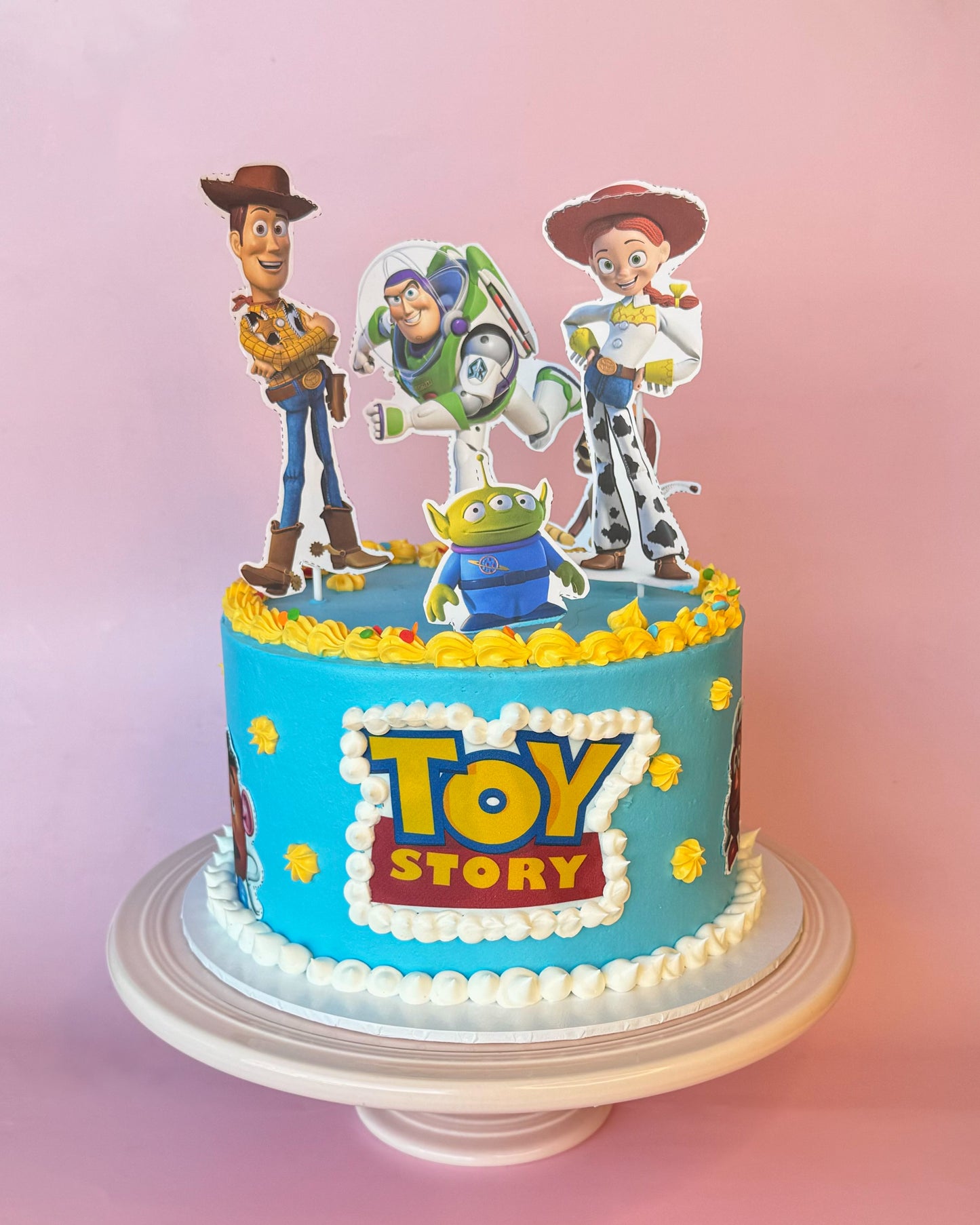 Toy Story Birthday sponge cake