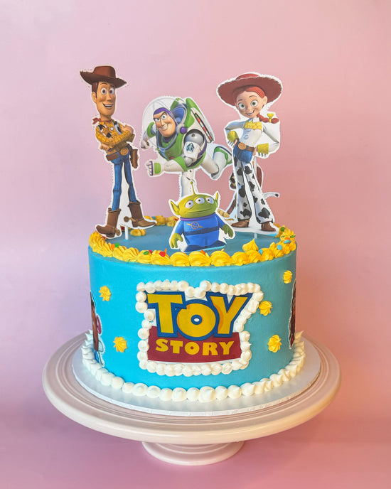 Toy Story Birthday sponge cake