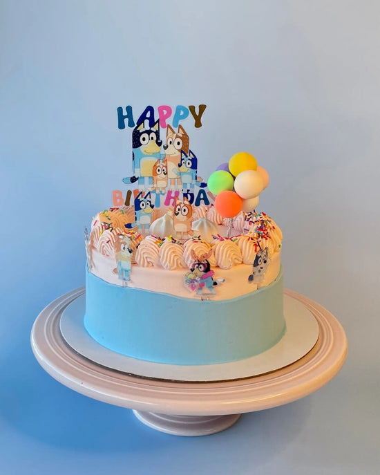 bluey gelato cake-bannos cakes-sydney delivery