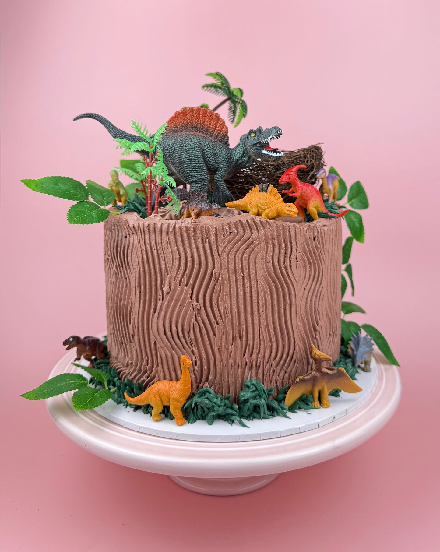 Dinosaur Birthday Cake by Bannos