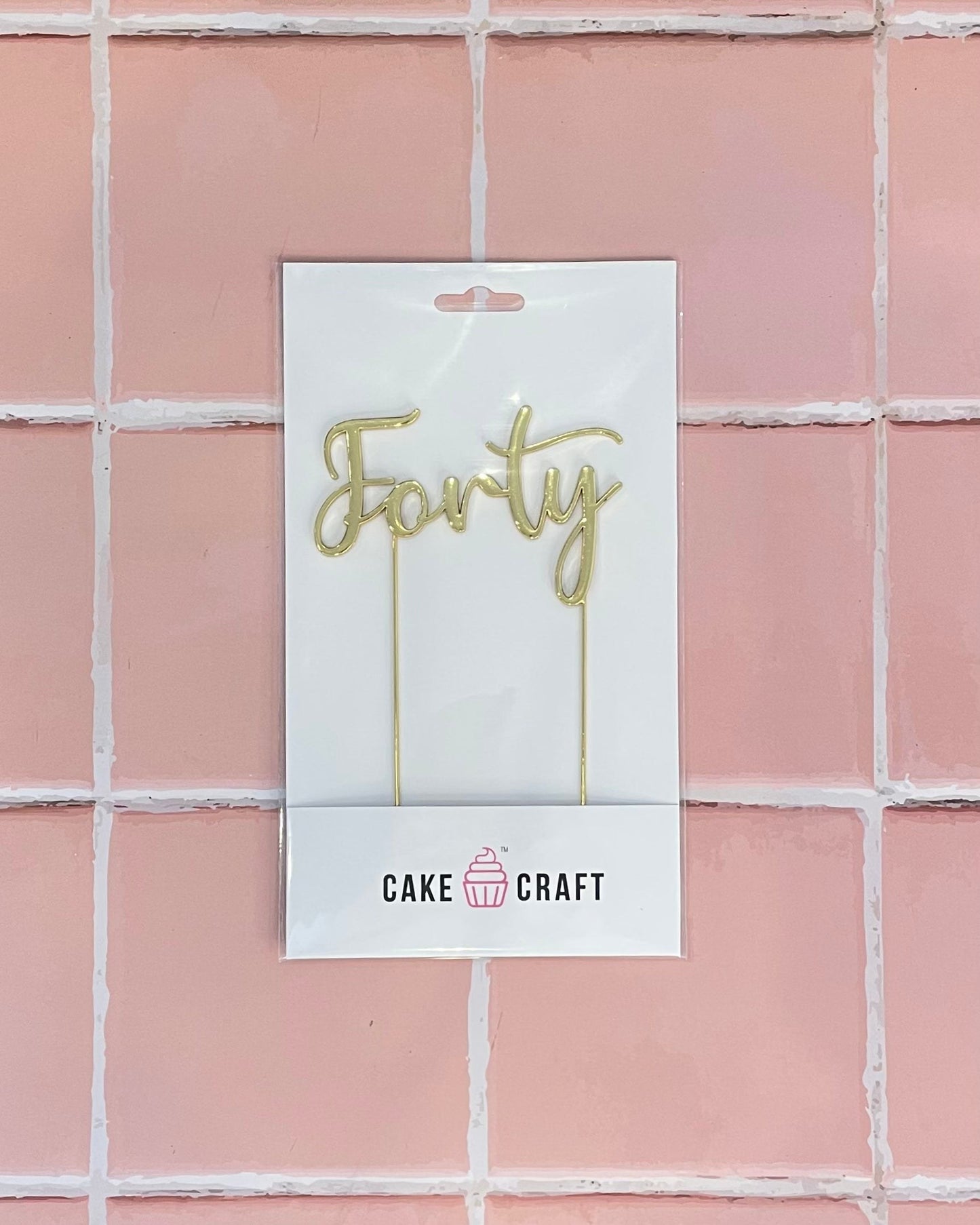 Forty Gold Topper by Bannos