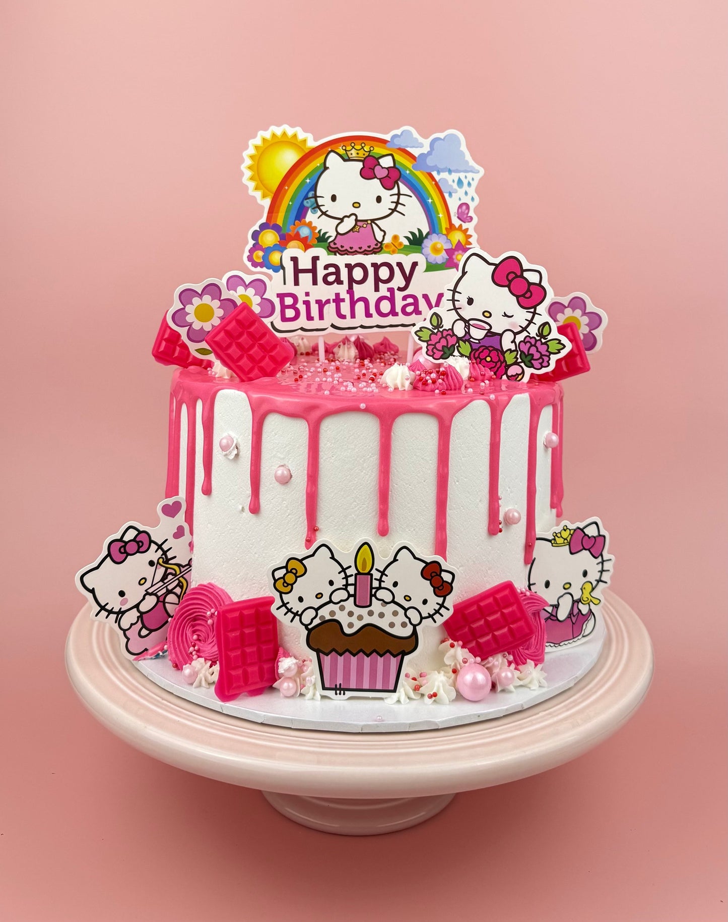 Kitty Cat Birthday Cake by Bannos