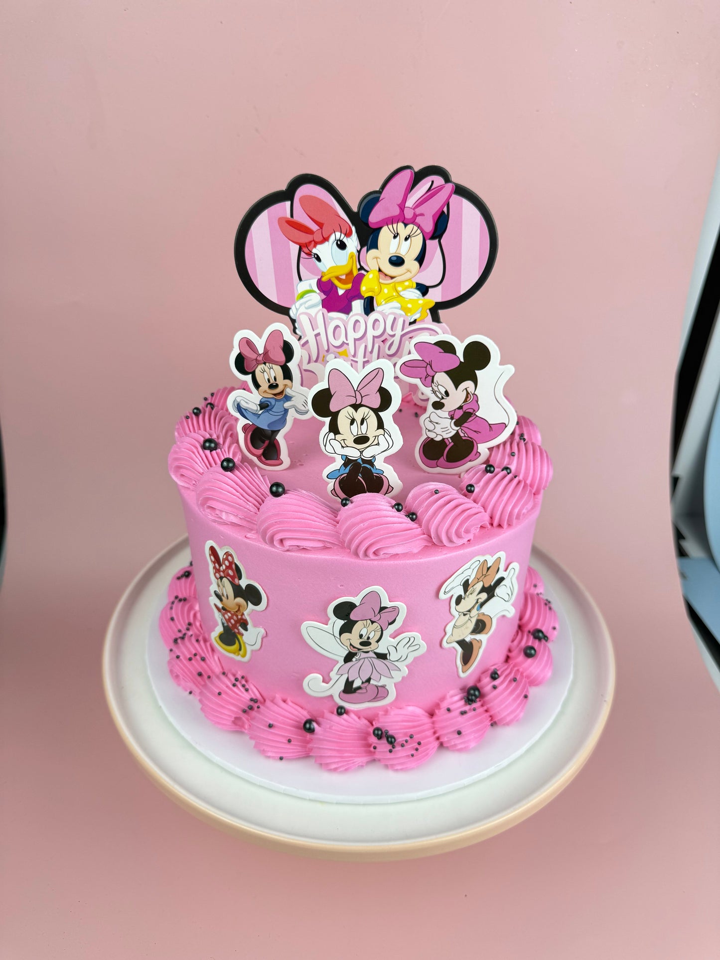 Minnie Sponge Birthday Cake