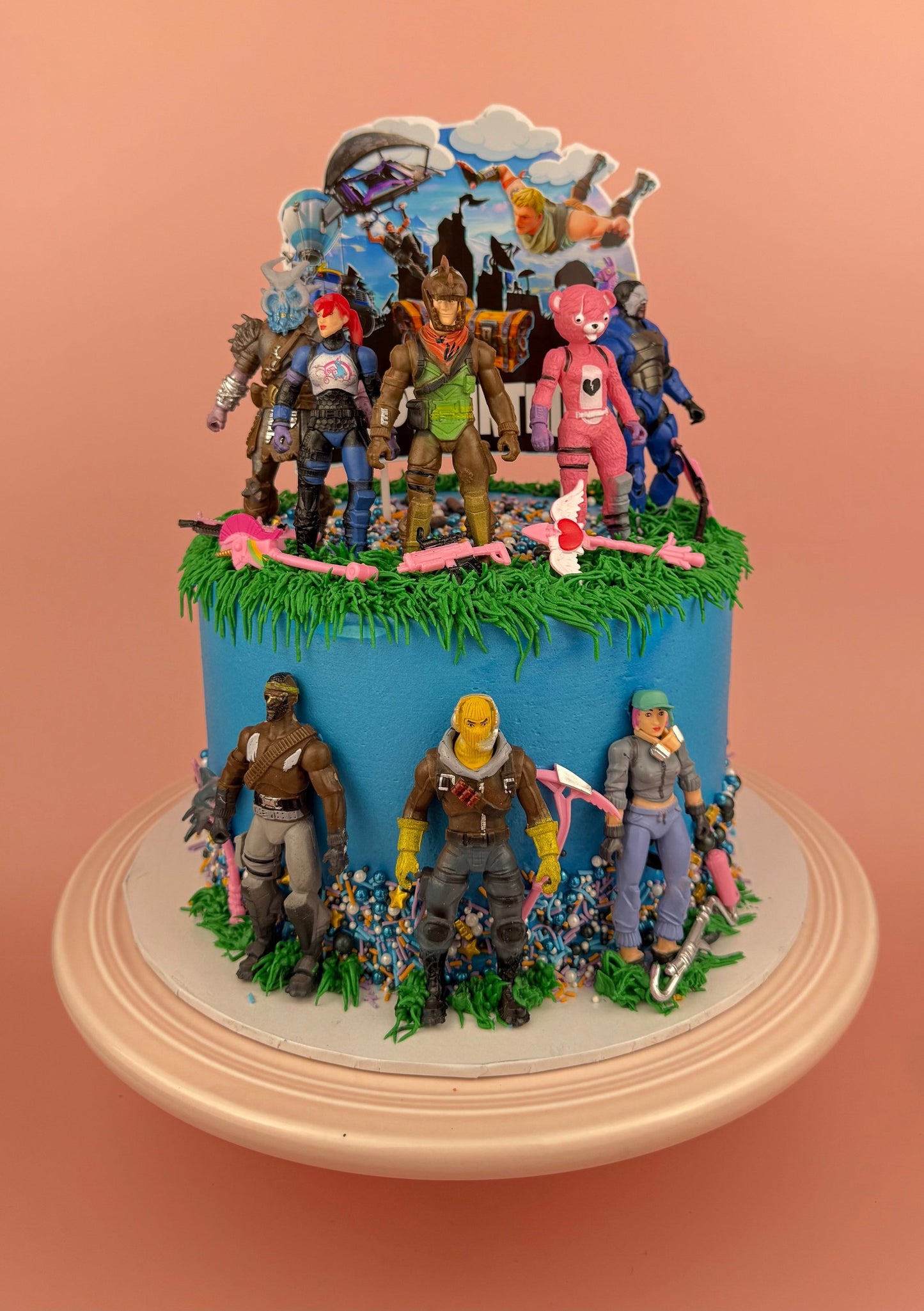 New Fortnite Birthday Cake by Bannos