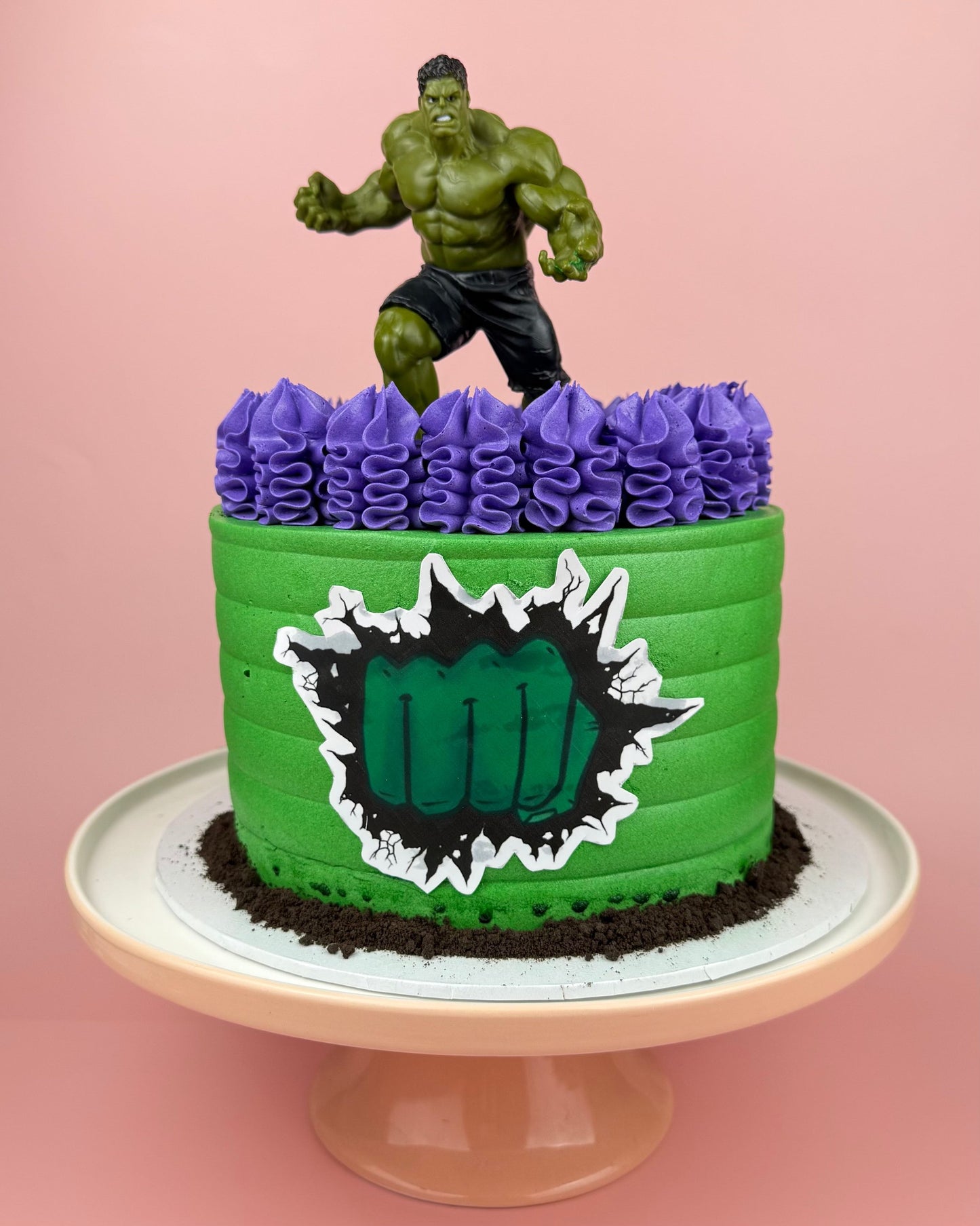 New Hulk Birthday Cake by Bannos