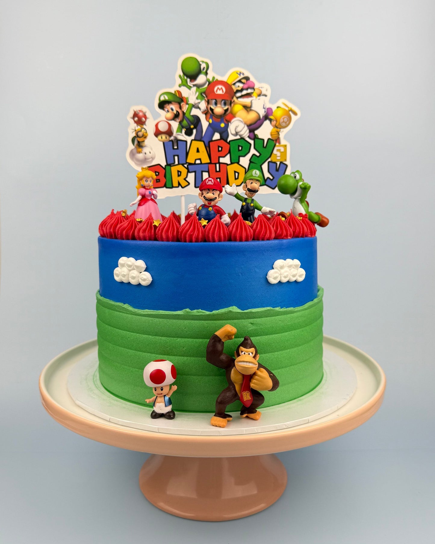 New Super Mario Gelato Cake by Bannos