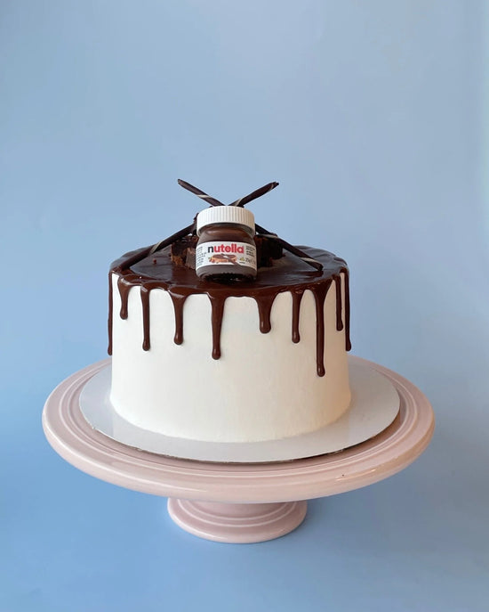 Nutella Drip Gelato Cake - bannos cakes-sydney delivery