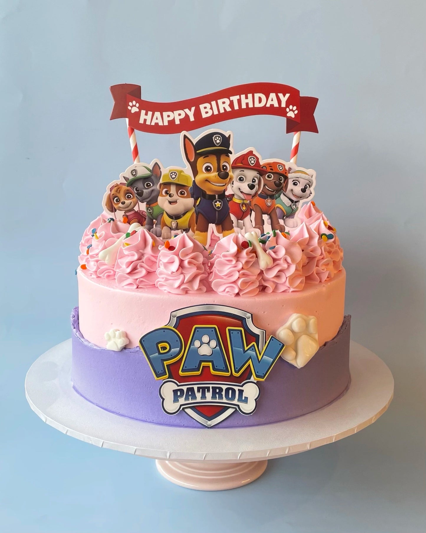 Paw Patrol gelato Birthday Cake - bannos-cakes-sydney delivery