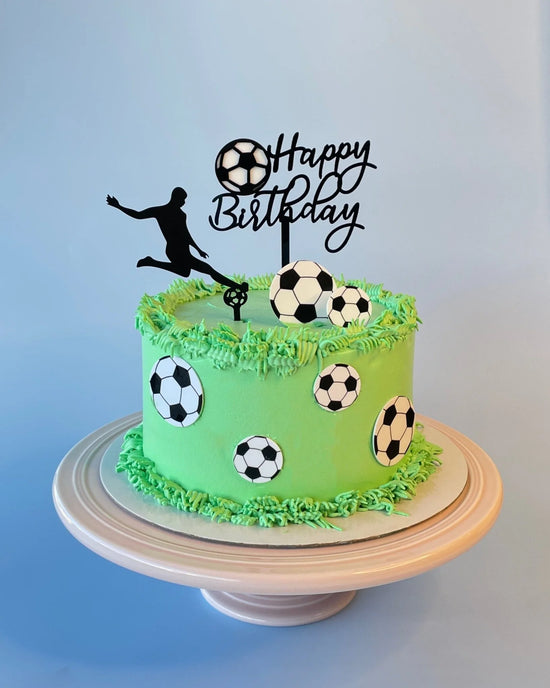 Soccer Gelato Cake-bannos cakes-sydney delivery