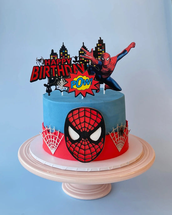 Spiderman Gelato Cake-bannos cakes-sydney delivery