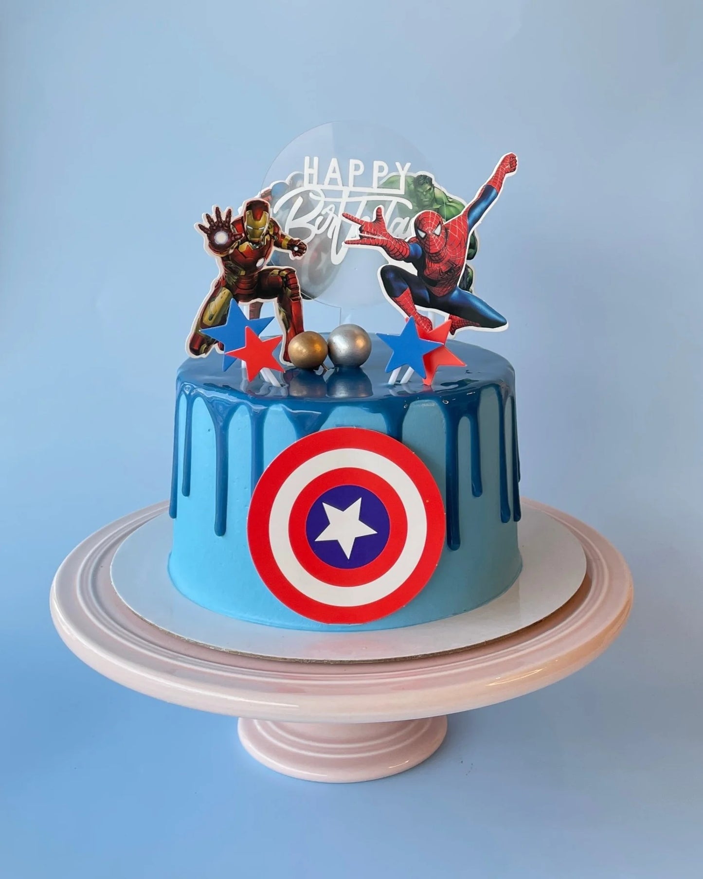 Avengers Gelato Cake-bannos cake-sydney delivery