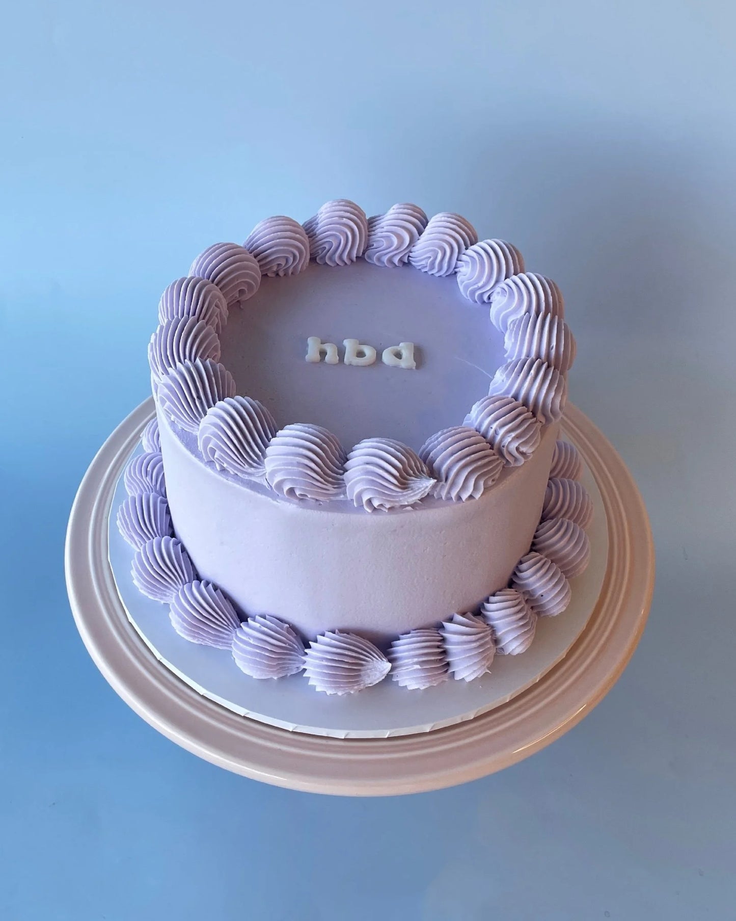 Violet Personalised Gelato Cake - bannos cakes-sydney delivery