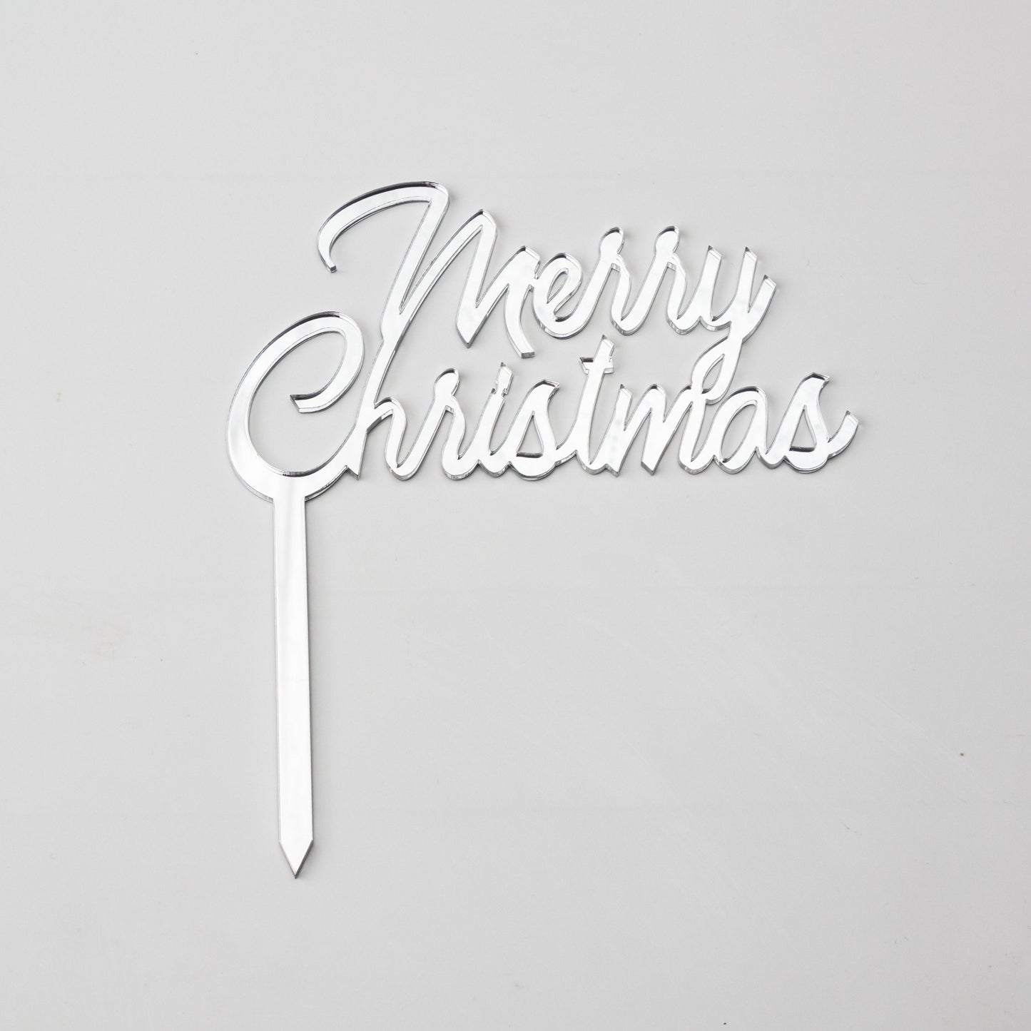 Merry Christmas Cake Topper - bannos