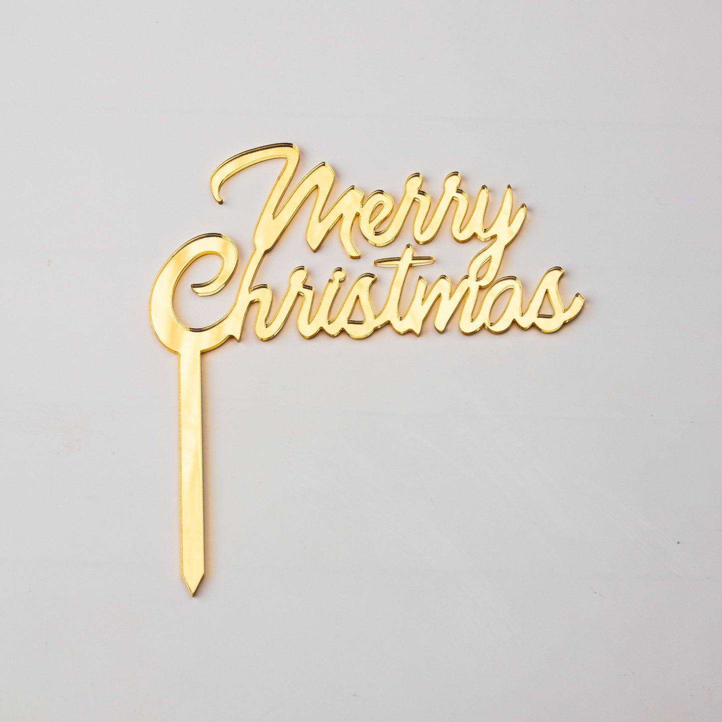 Merry Christmas Cake Topper - bannos