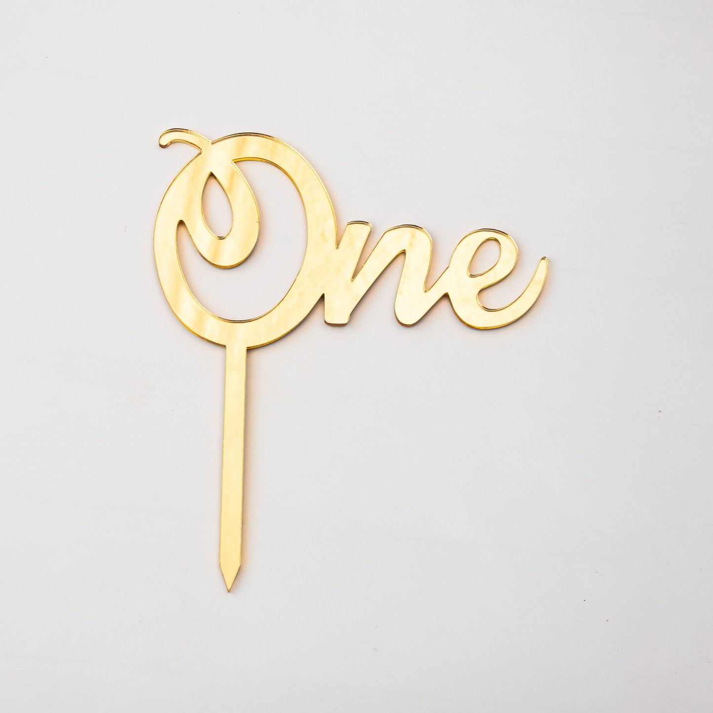 One Cake Topper - bannos