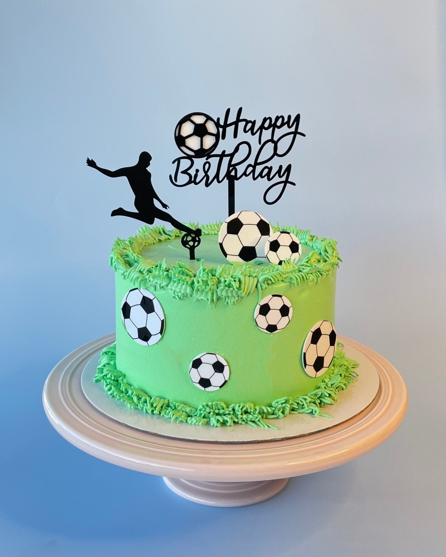 Soccer Gelato Cake - bannos