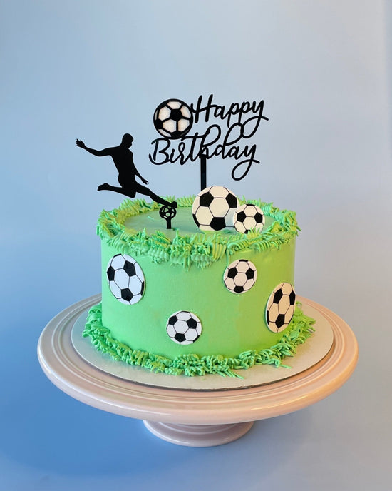 Soccer Gelato Cake - bannos