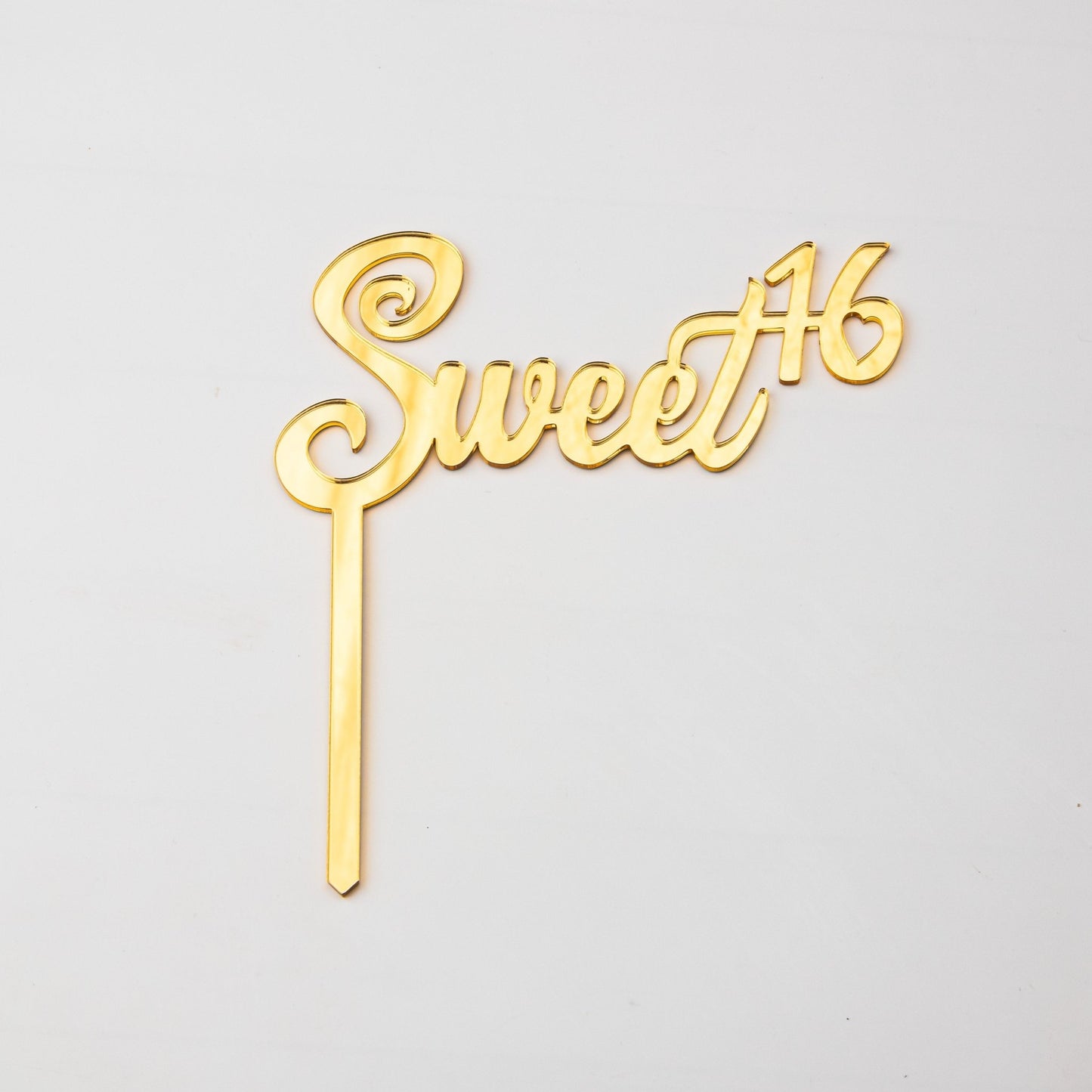 Sweet 16 Cake Topper - bannos