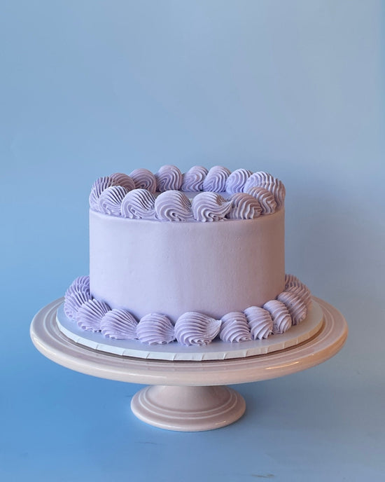Violet Personalised Gelato Cake - bannos